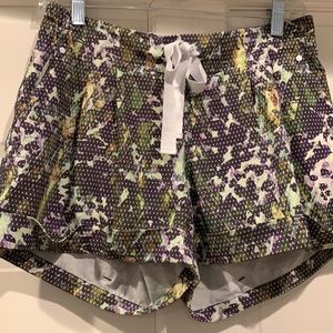 Lululemon printed shorts.